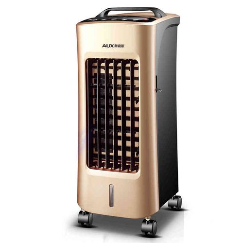 奥克斯空调扇冷暖两用制冷器家用小型空调水冷风机冷气机冷风扇黑金色